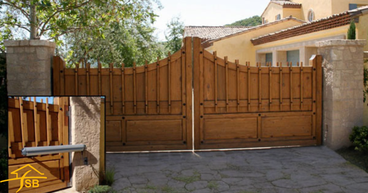 remote control Mixed-Style Gates Designs